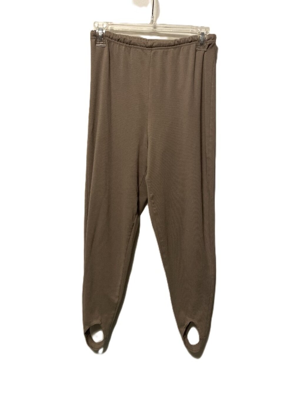 Women's Bobbie Brooks Tan Stirrup Pants Size 14W/16W